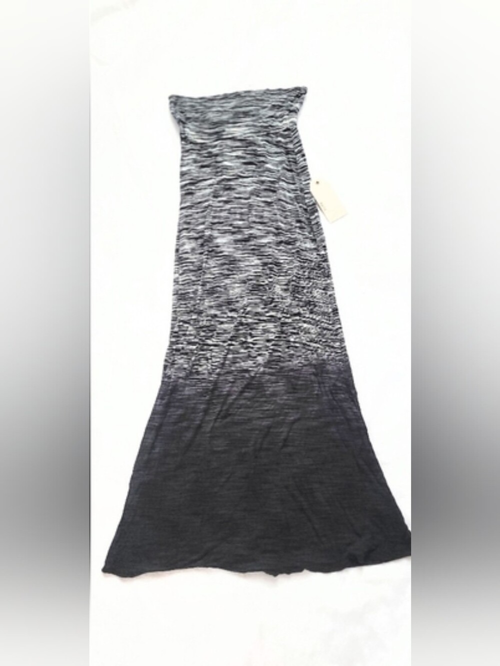 NWT!Fall Ombre Strapless Maxi Y2k Women's Party Tube Cozy Barbiecore Dress Small